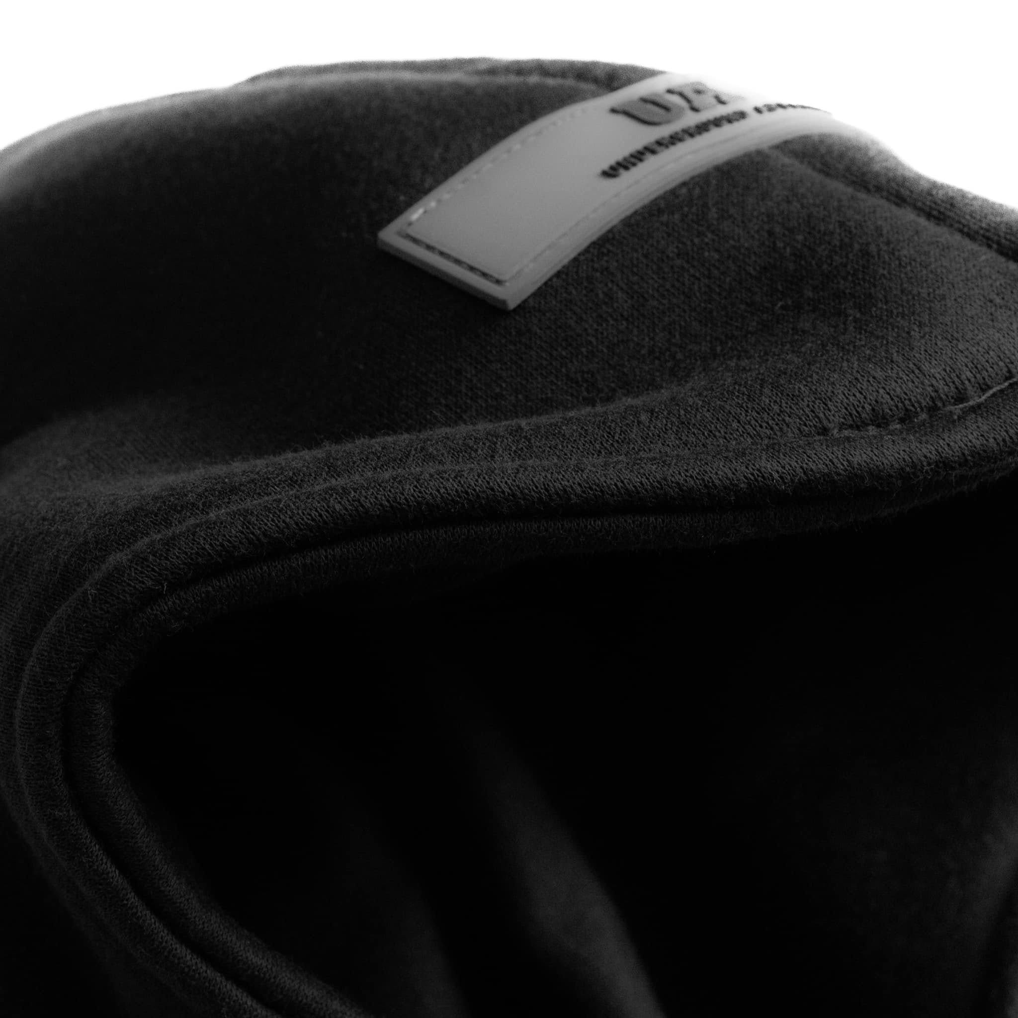 UA Prototype Cropped Hoodies - Obsidian Black