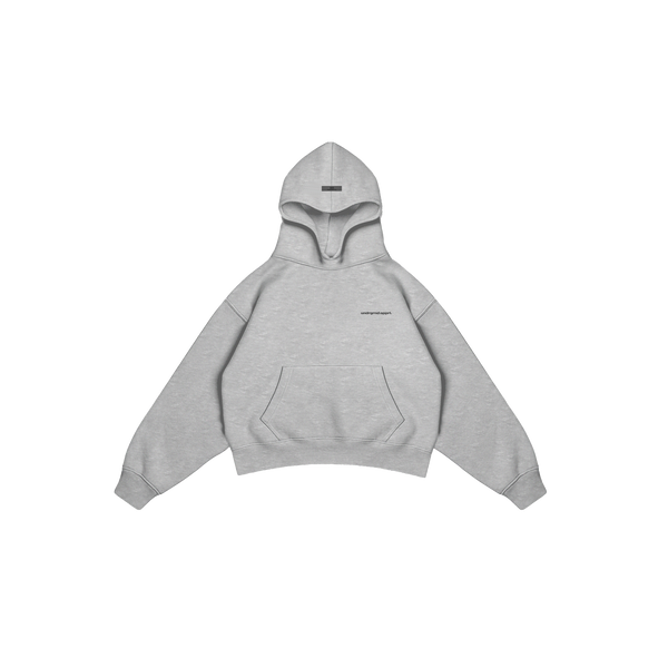 UA Prototype Cropped Hoodies - Top Dye Grey