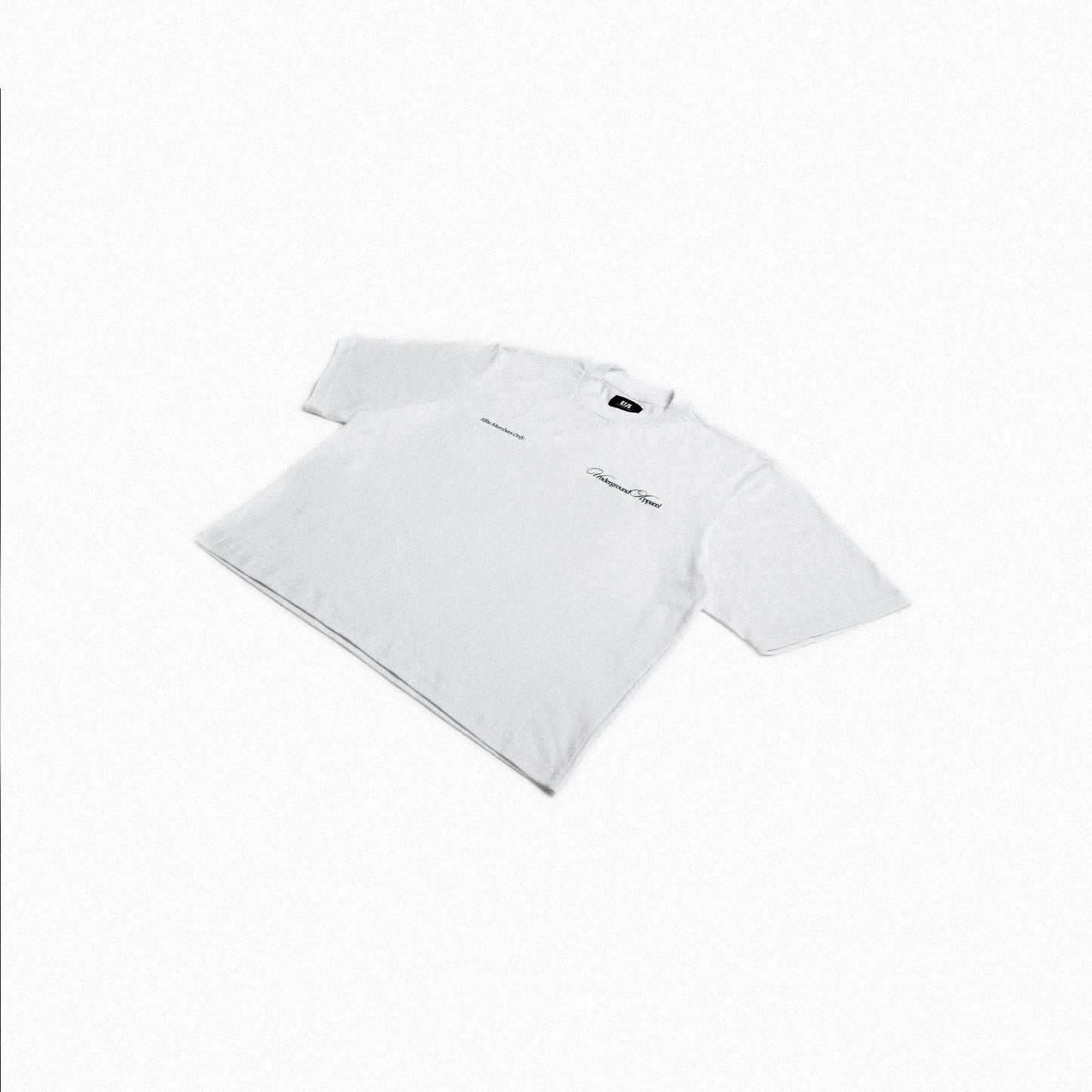 UA Cropped Tee - Elite Members Only White