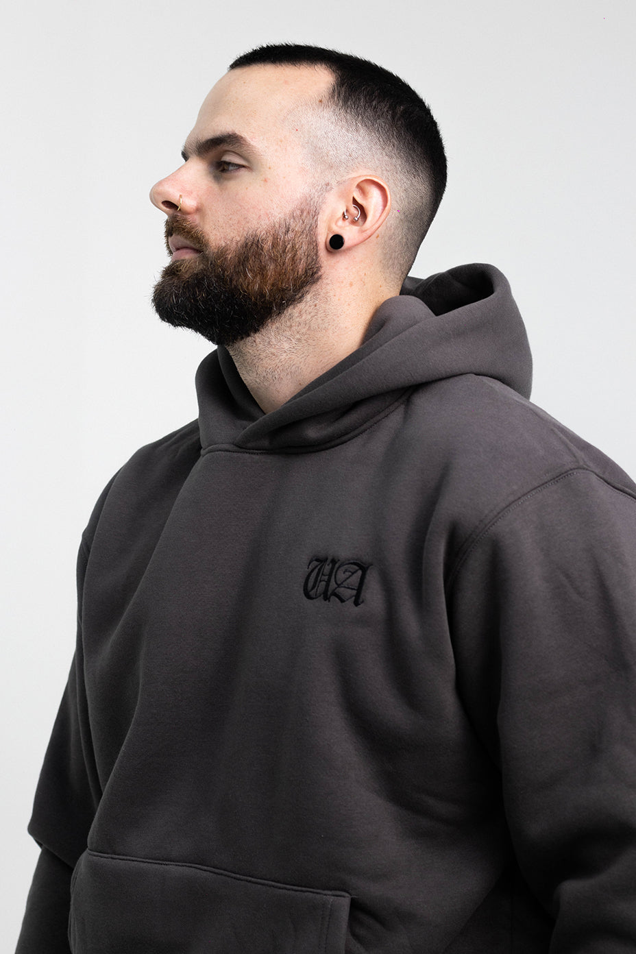 UA Premium Hoodie V2.0 - Moon Grey