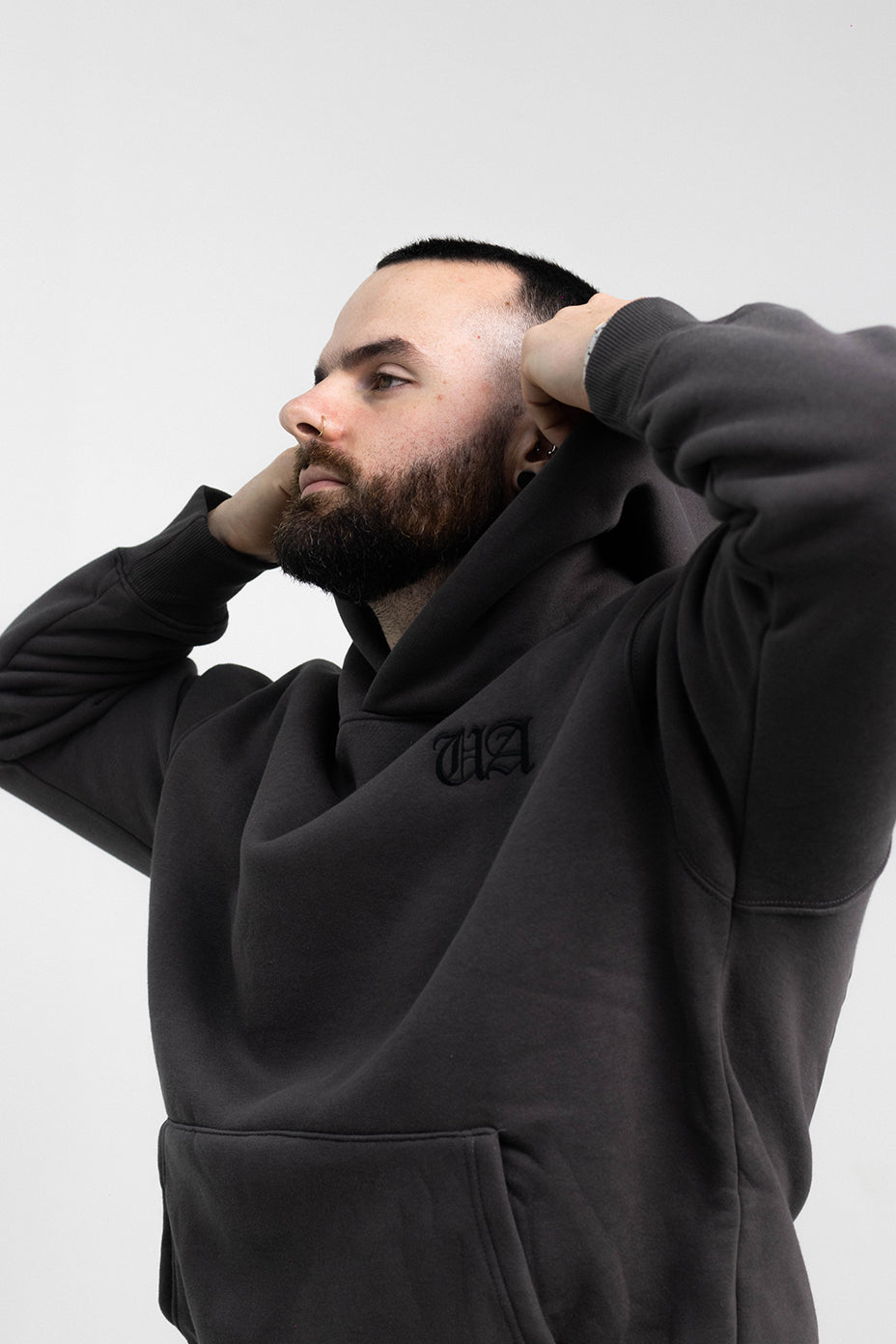 UA Premium Hoodie V2.0 - Moon Grey