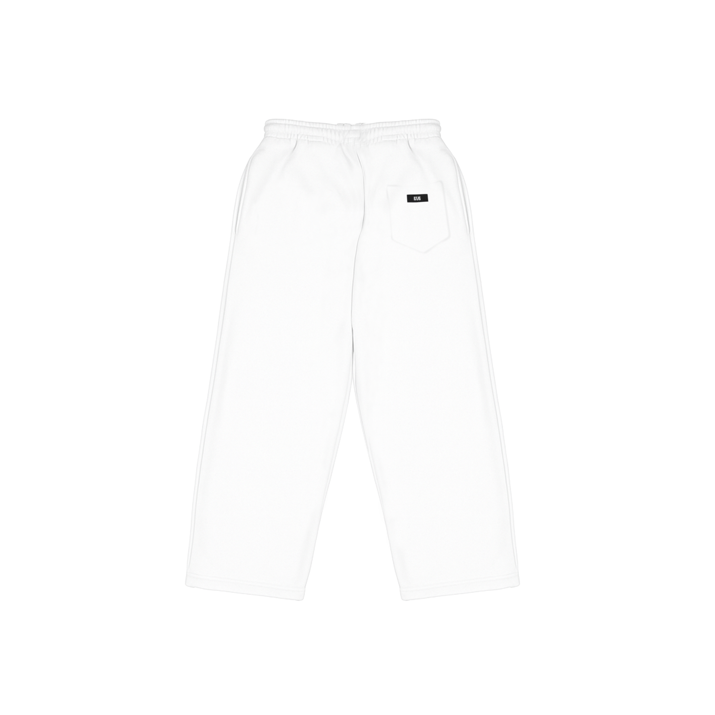UA Plain Sweat Pants - Cloud White