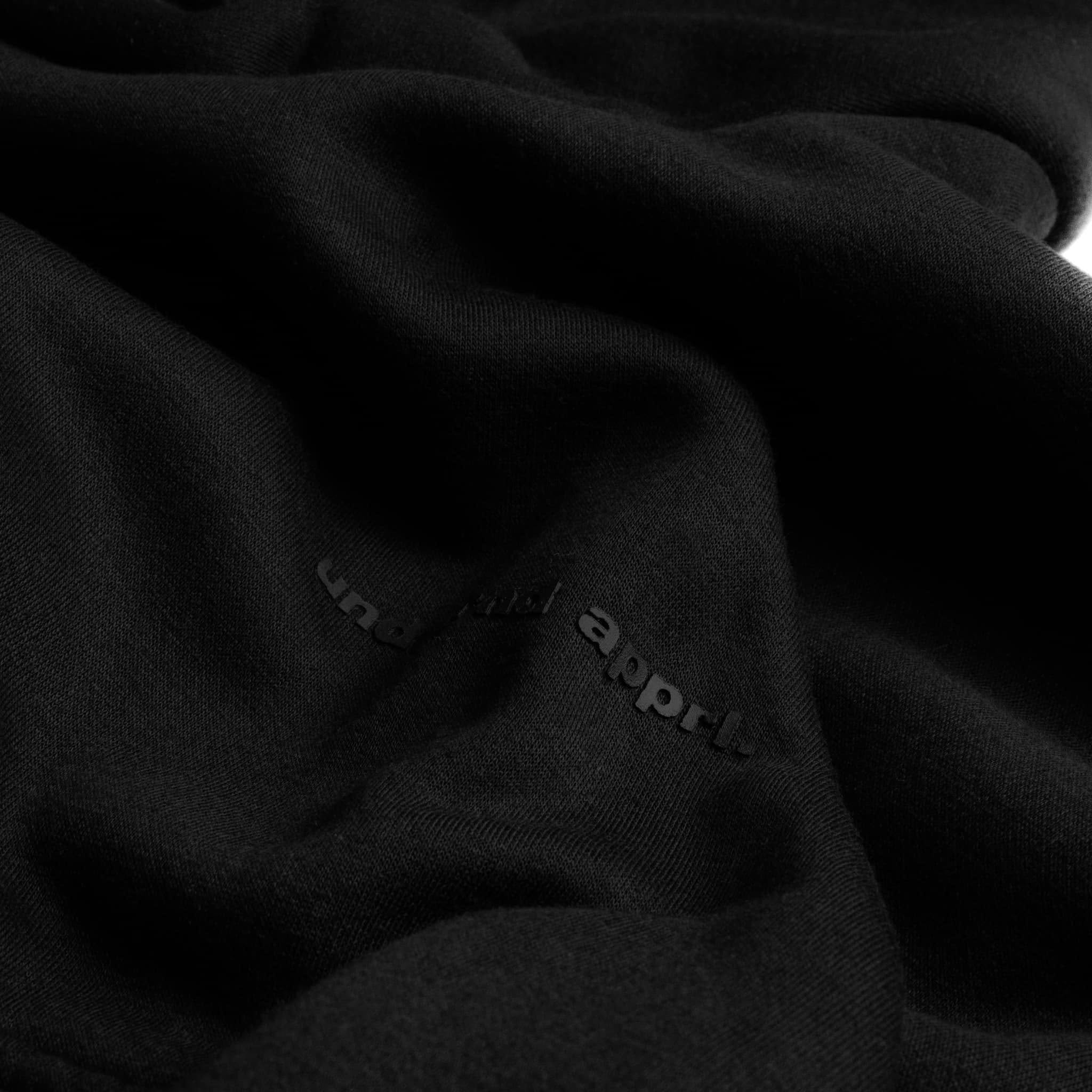 UA Prototype Cropped Hoodies - Obsidian Black