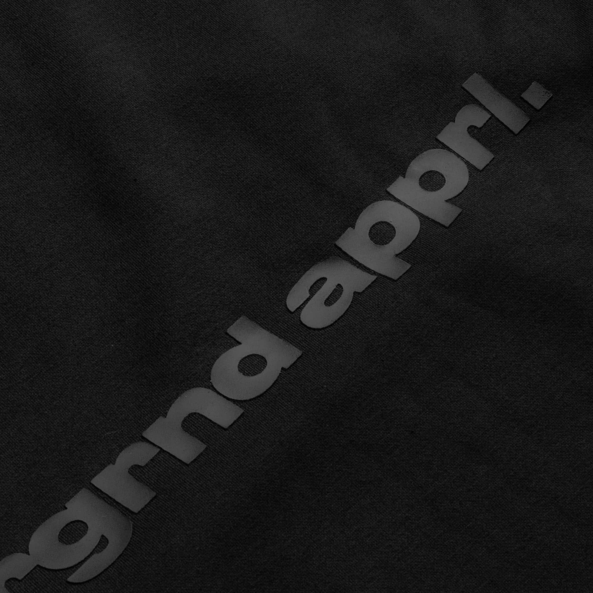 UA Prototype Cropped Hoodies - Obsidian Black