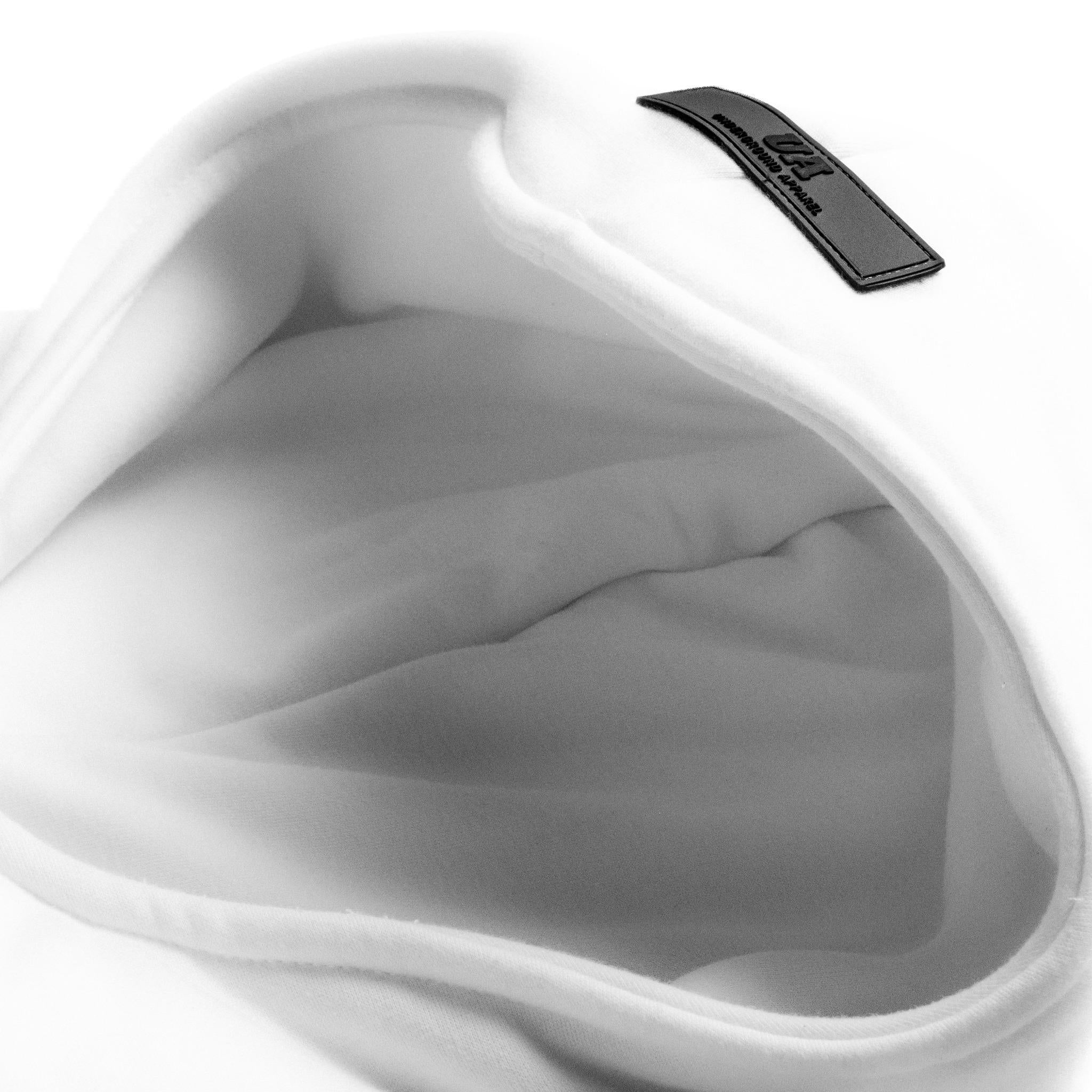 UA Prototype Cropped Hoodies - Soft Ivory White