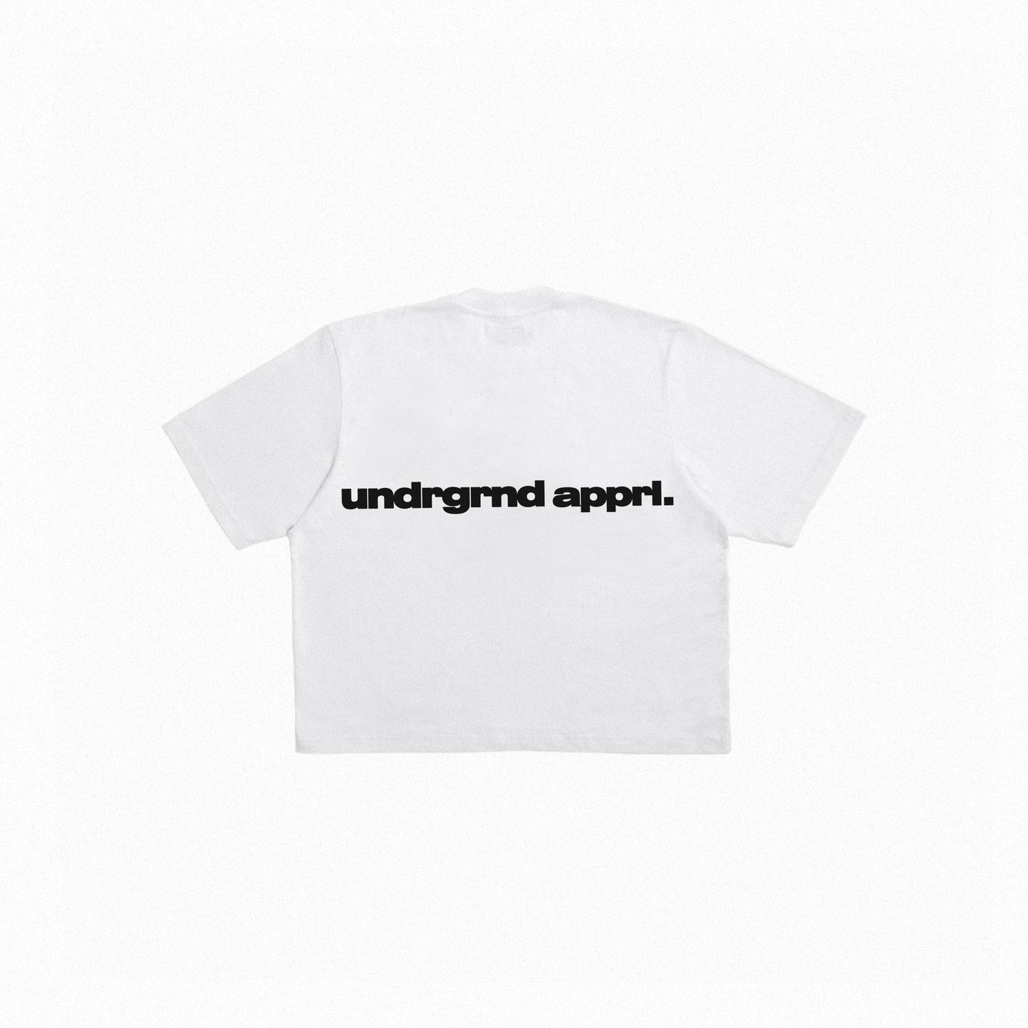 UA Cropped Tee - Classic White